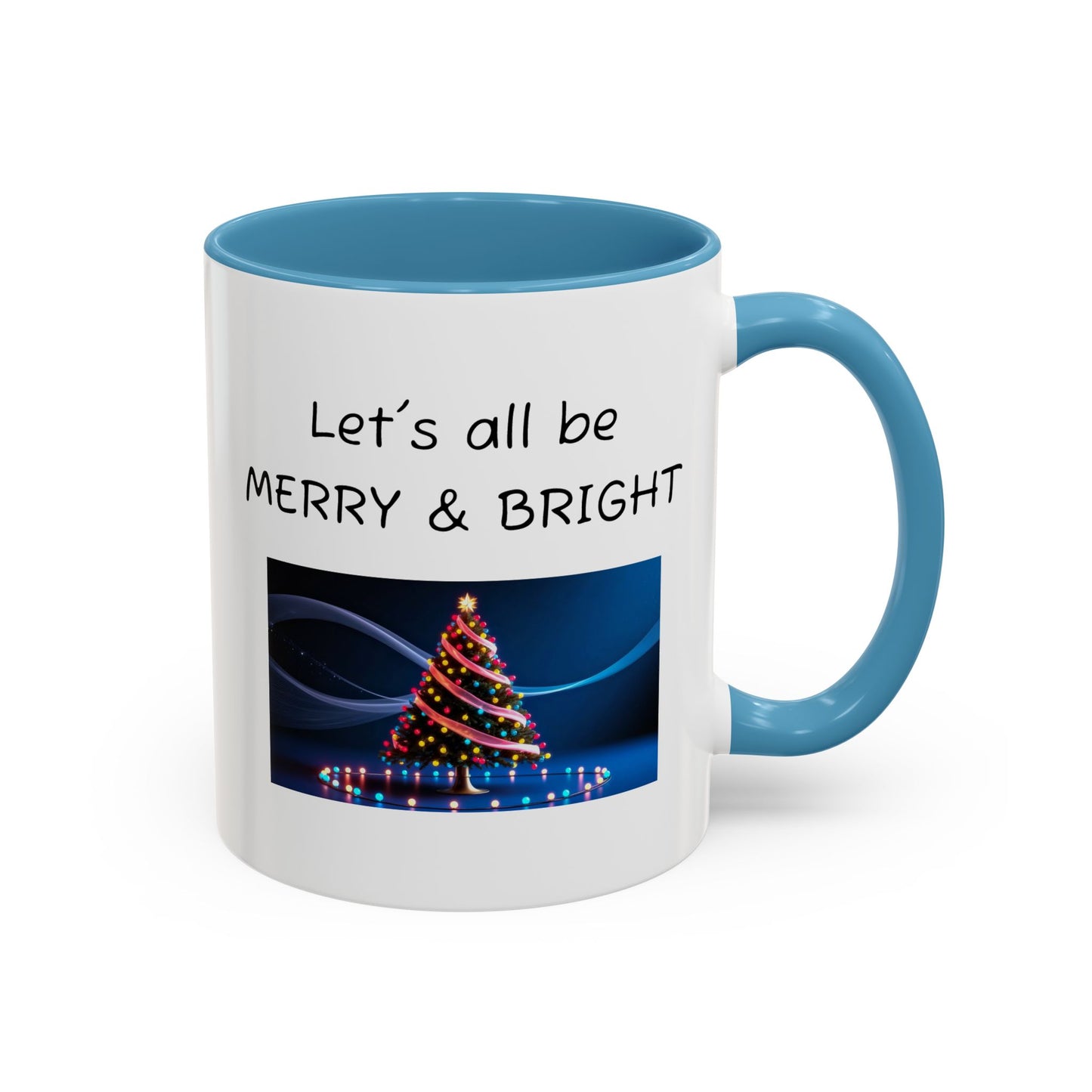 Weihnachtstasse – „Lasst uns alle fröhlich und strahlend sein!“