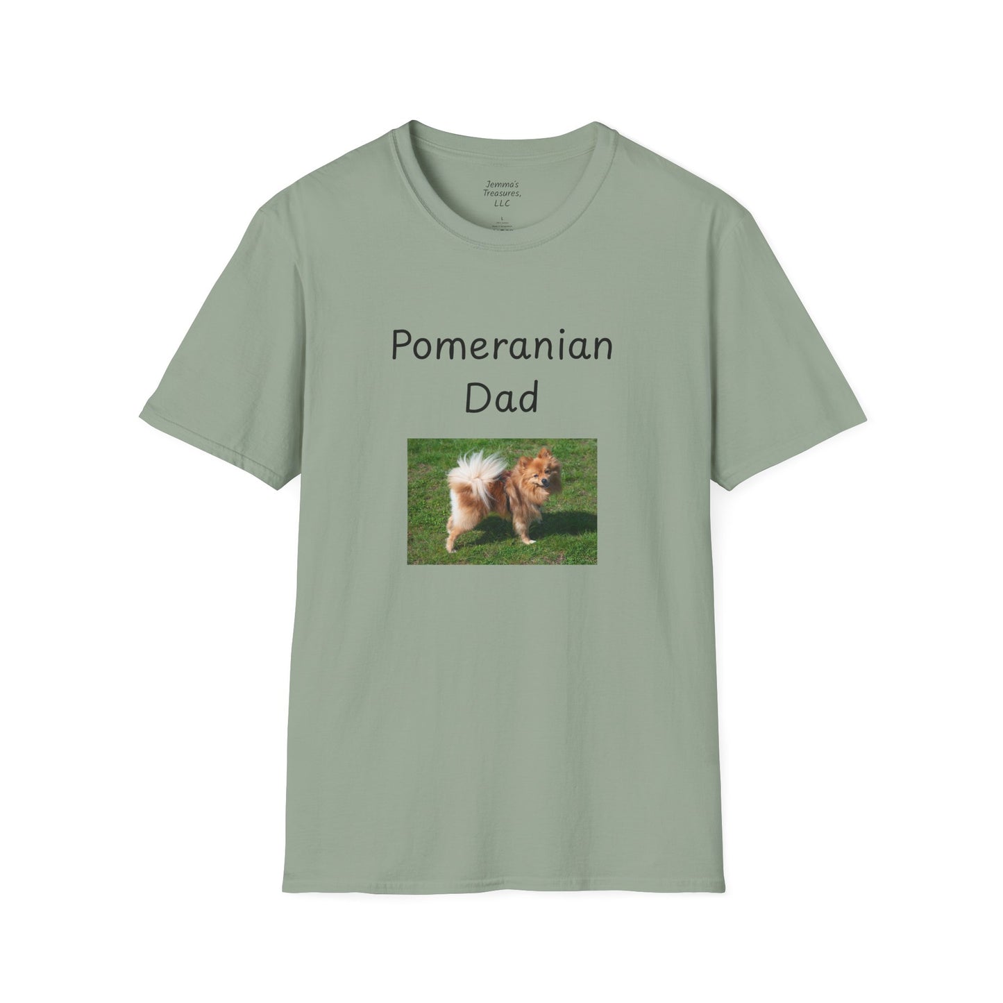 Unisex T-Shirt - "Pomeranian Dad" - Dog Owner Tee
