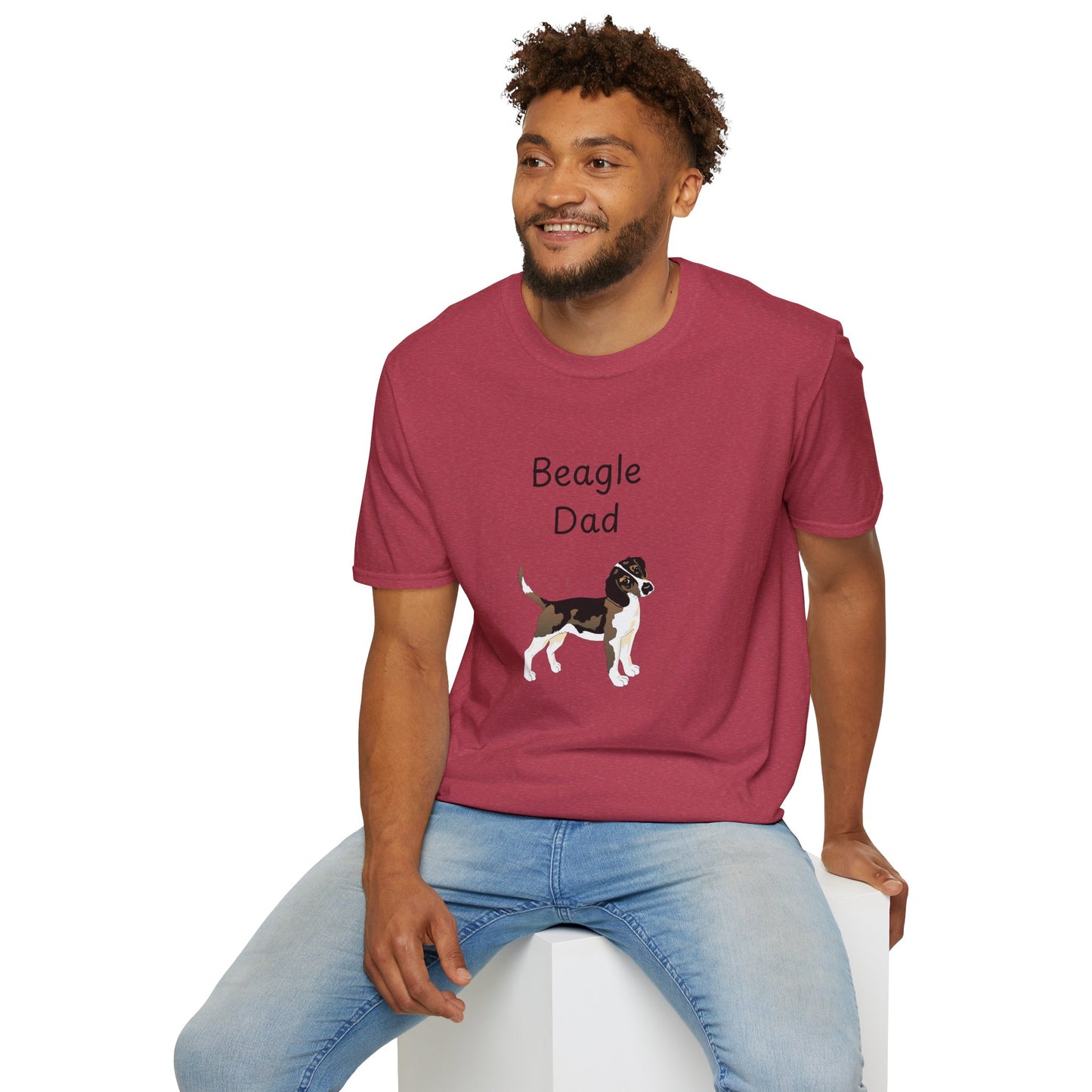 Unisex T-Shirt - "Beagle Dad" - Dog Owner Tee