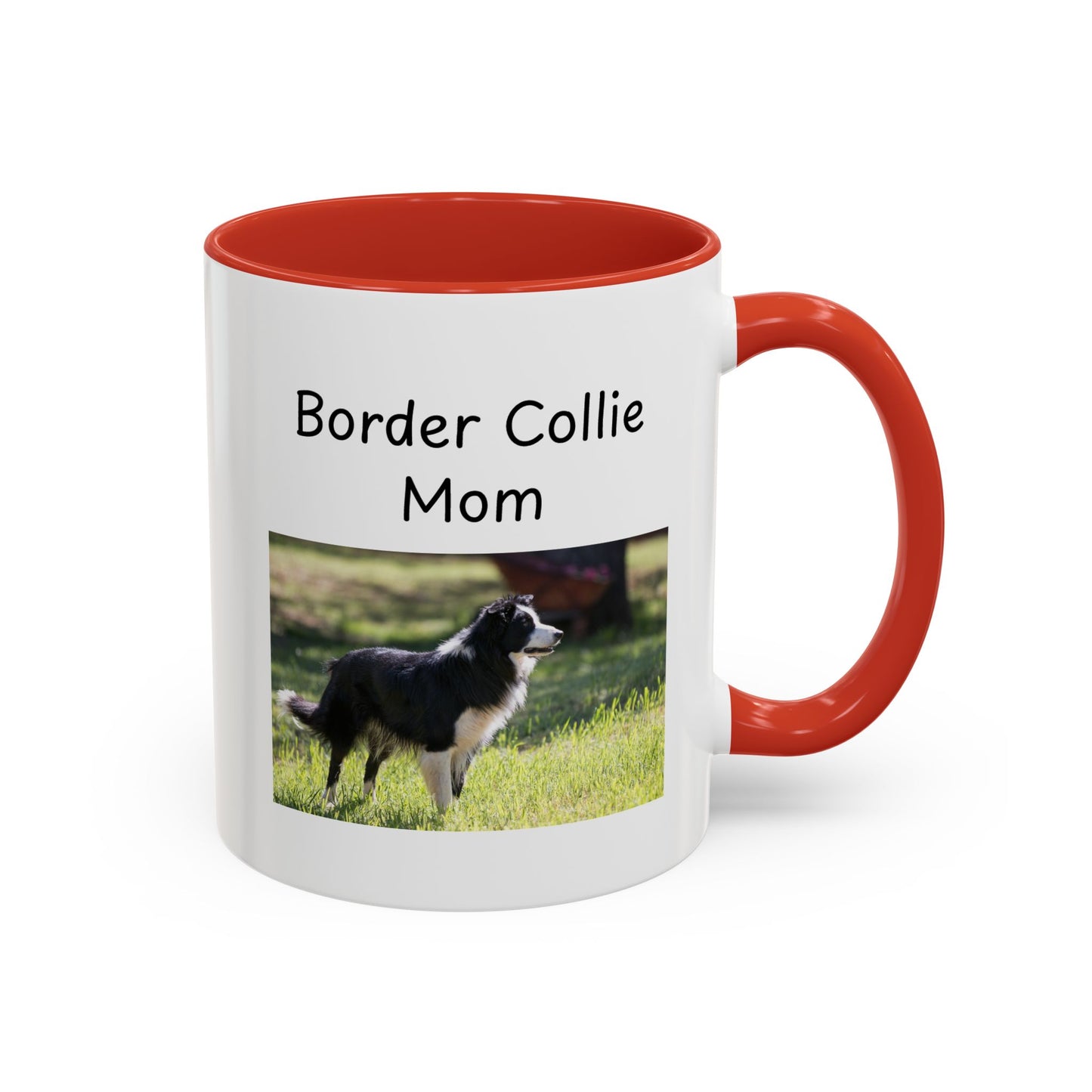 Keramiktasse - "Border Collie Mom"