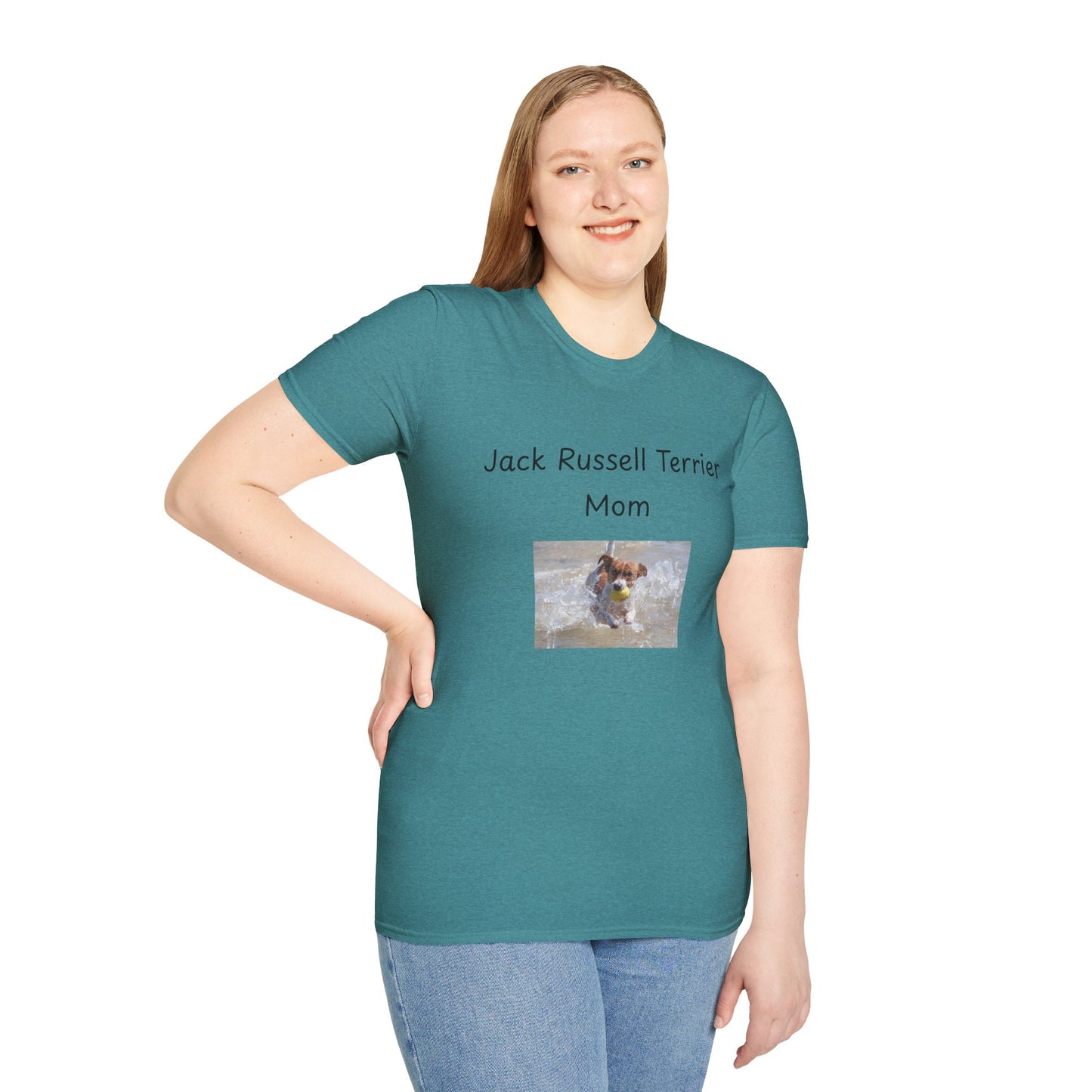 Unisex T-Shirt - "Jack Russell Terrier Mom" - Dog Owner Tee