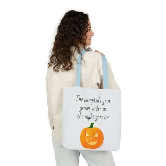 Doek-draagtas - Pampoengrins Halloween-ontwerp