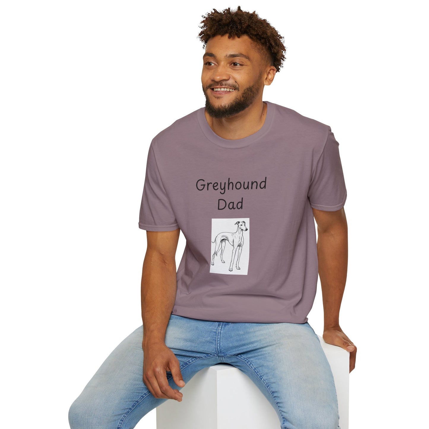 Unisex T-Shirt - "Greyhound Dad" - Dog Owner Tee