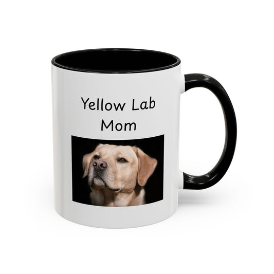 Ceramic Mug - "Yellow Lab Mom"