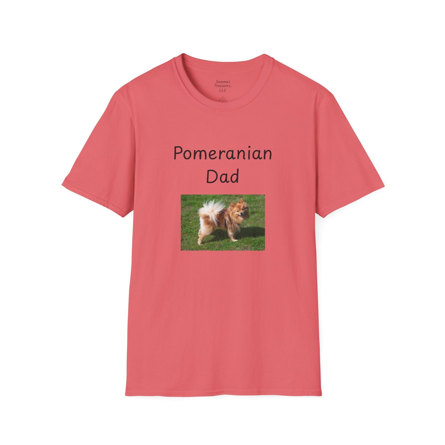 Unisex T-Shirt - "Pomeranian Dad" - Dog Owner Tee