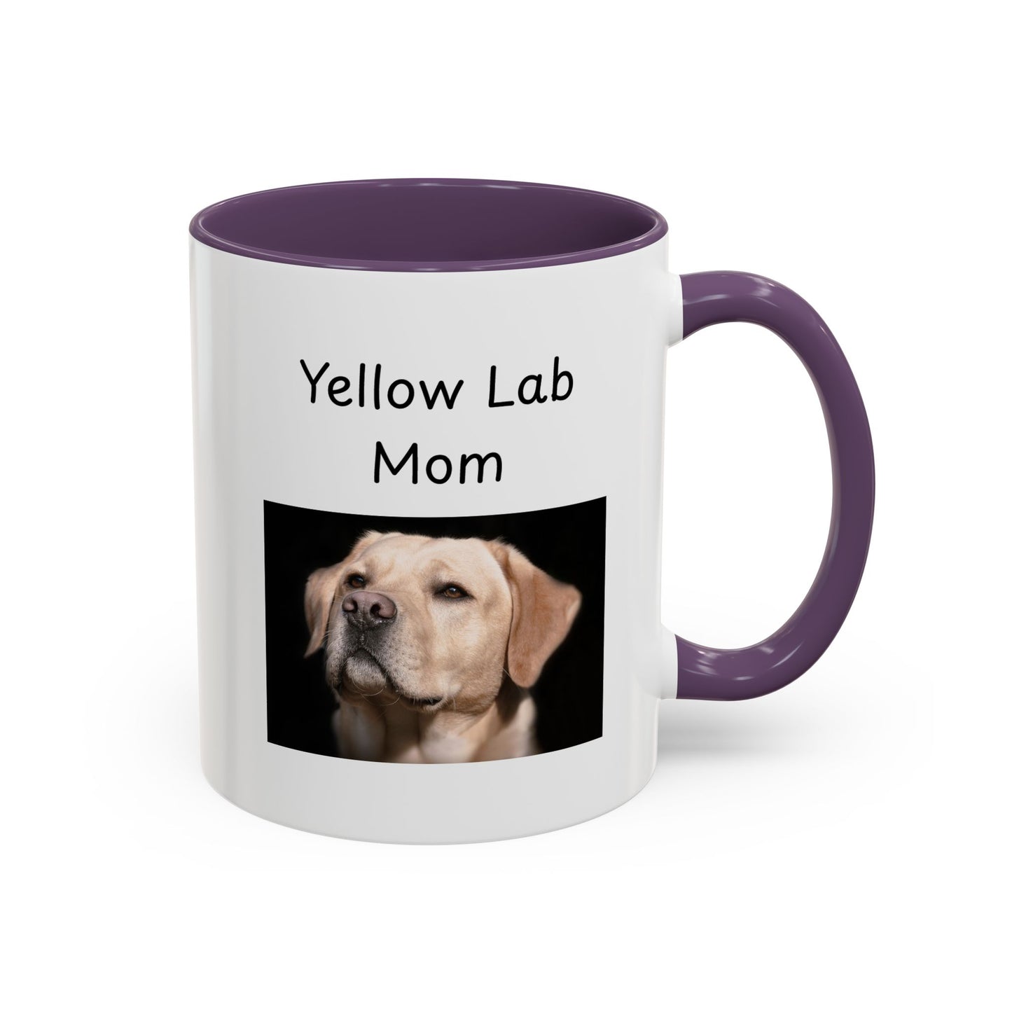 Keramiktasse – „Yellow Lab Mom“