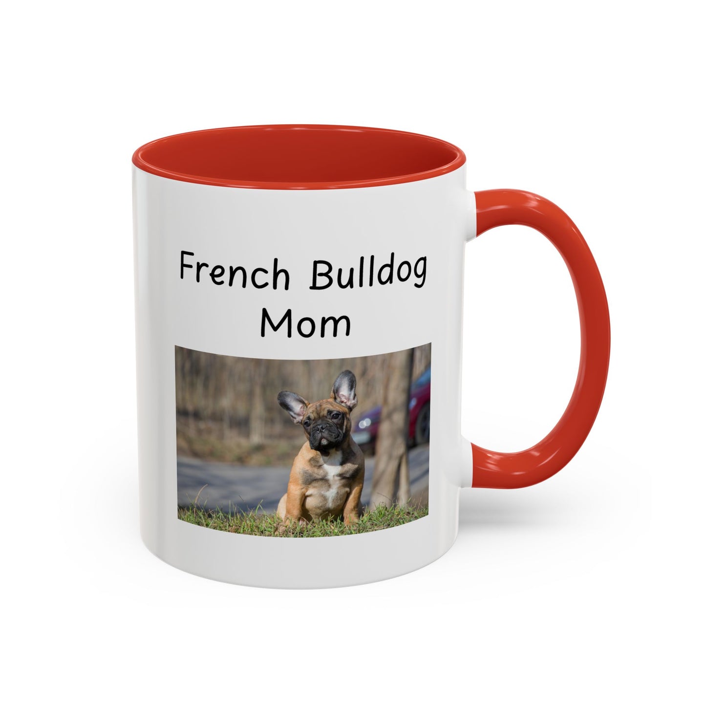 Ceramic Mug - "French Bulldog Mom"