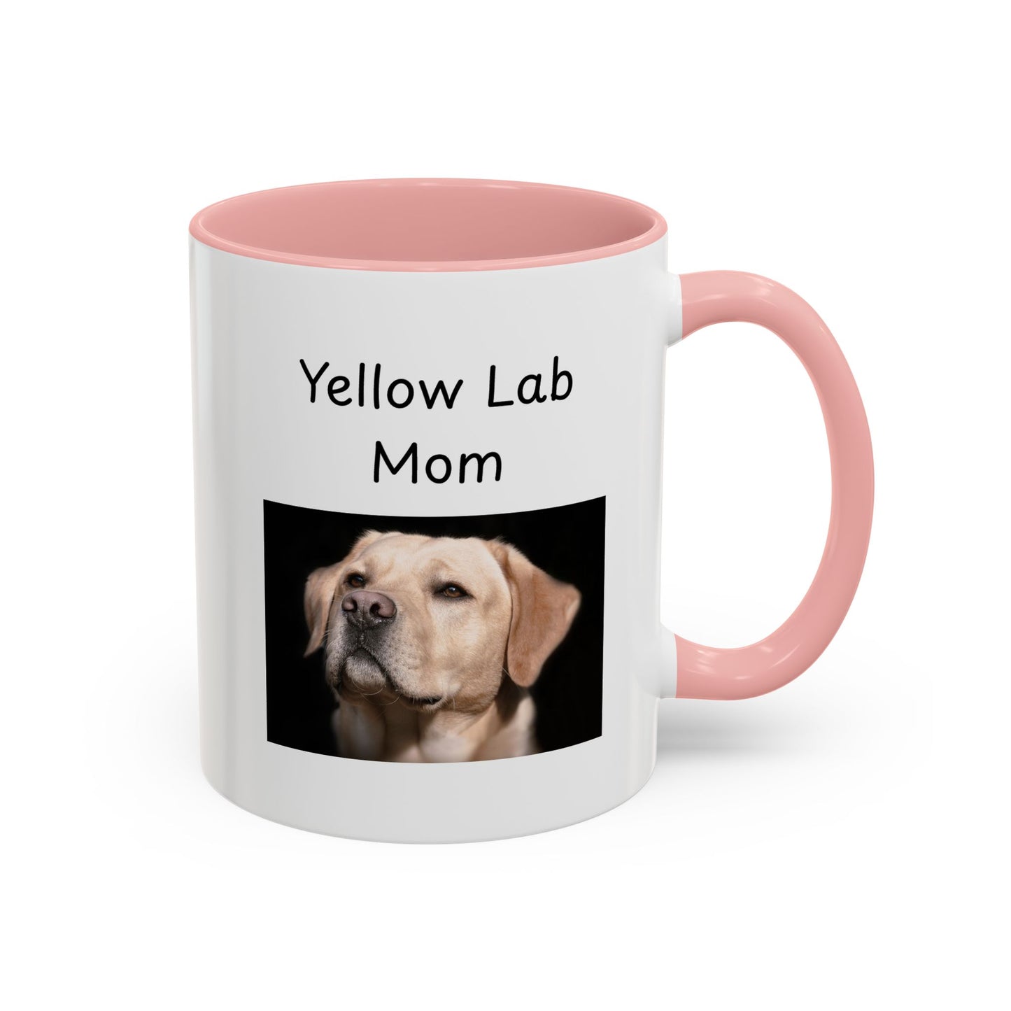 Keramiktasse – „Yellow Lab Mom“