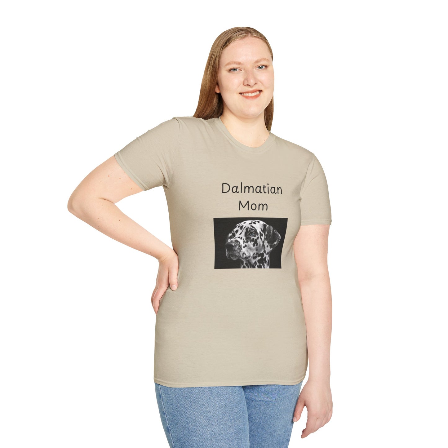 Unisex T-Shirt - "Dalmatian Mom" - Dog Owner Tee