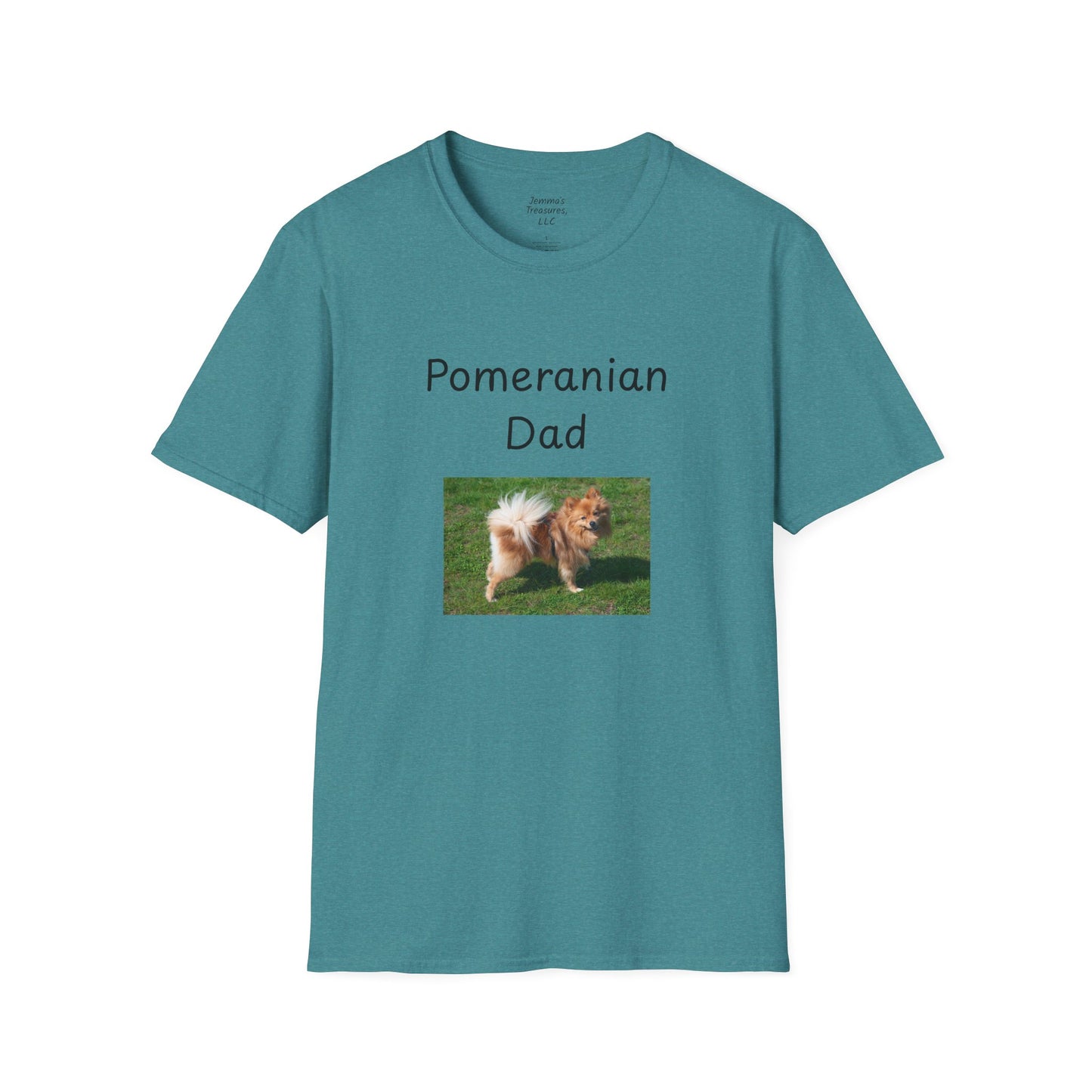Unisex T-Shirt - "Pomeranian Dad" - Dog Owner Tee