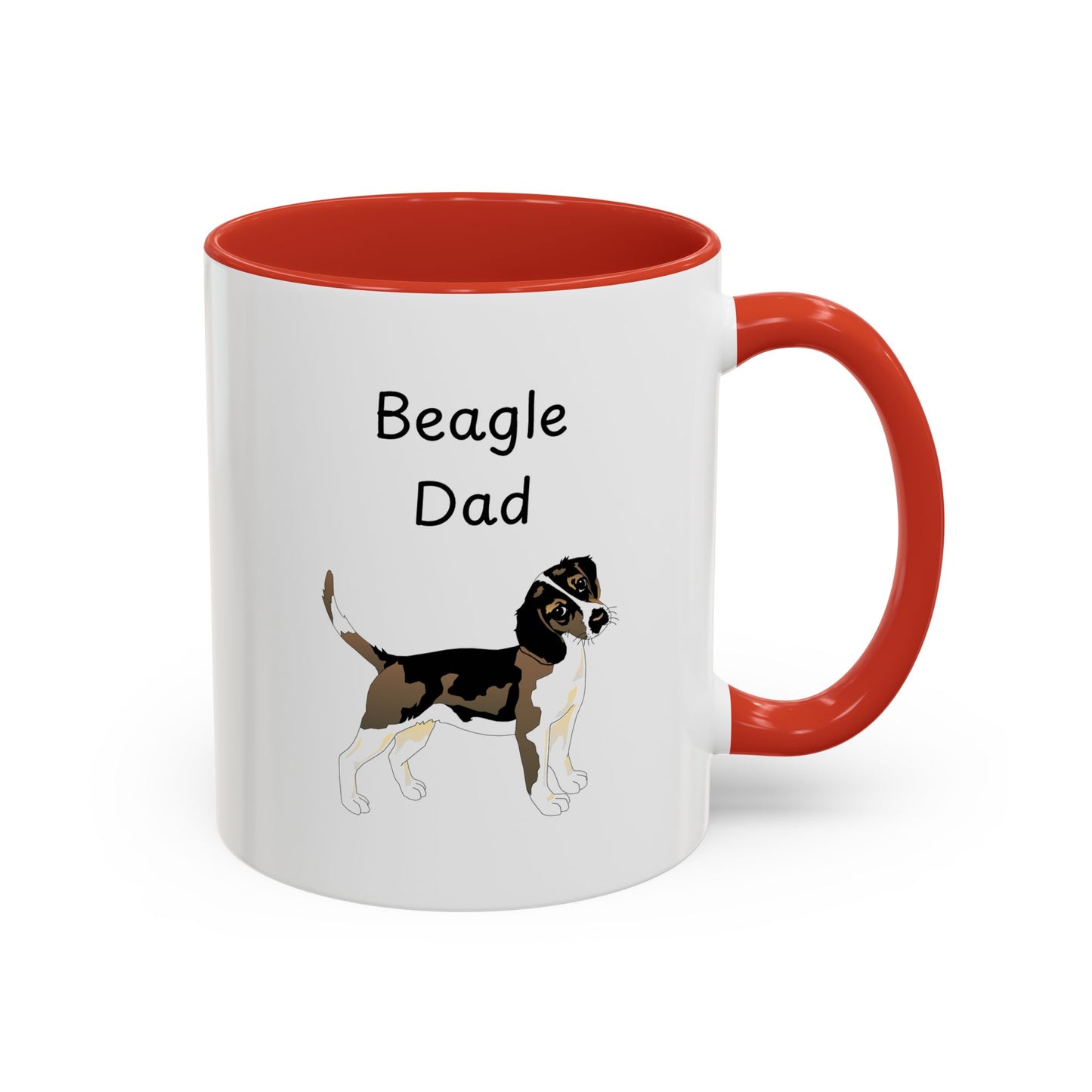 Ceramic Mug - "Beagle Dad"