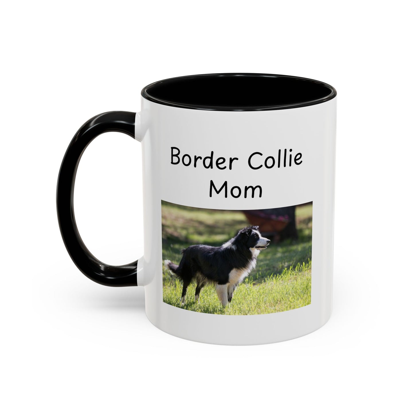 Keramiktasse - "Border Collie Mom"
