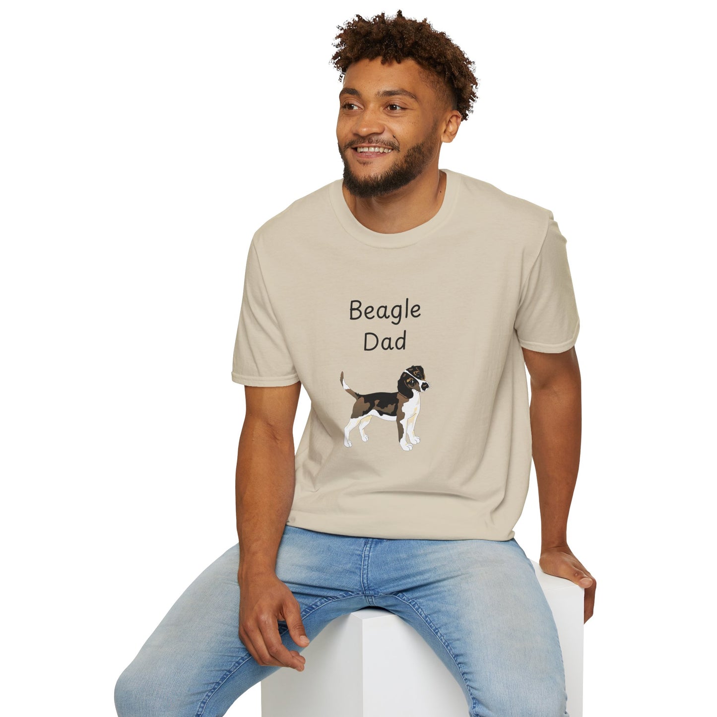 Unisex T-Shirt - "Beagle Dad" - Dog Owner Tee