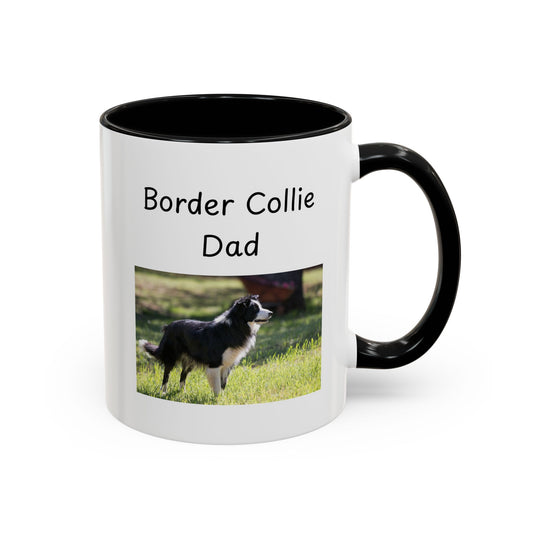 Ceramic Mug - "Border Collie Dad"