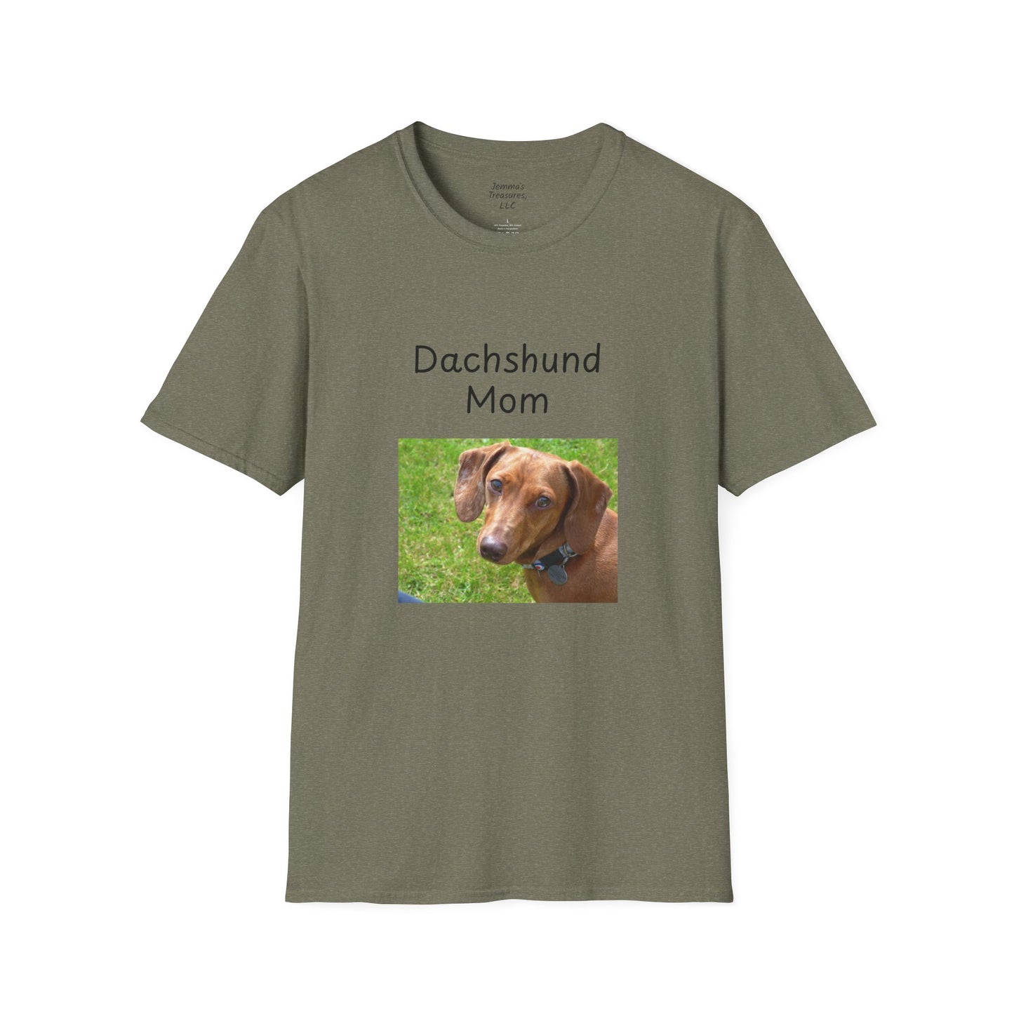 Unisex T-hemp - "Teckelmamma" - Honde-eienaar T-hemp
