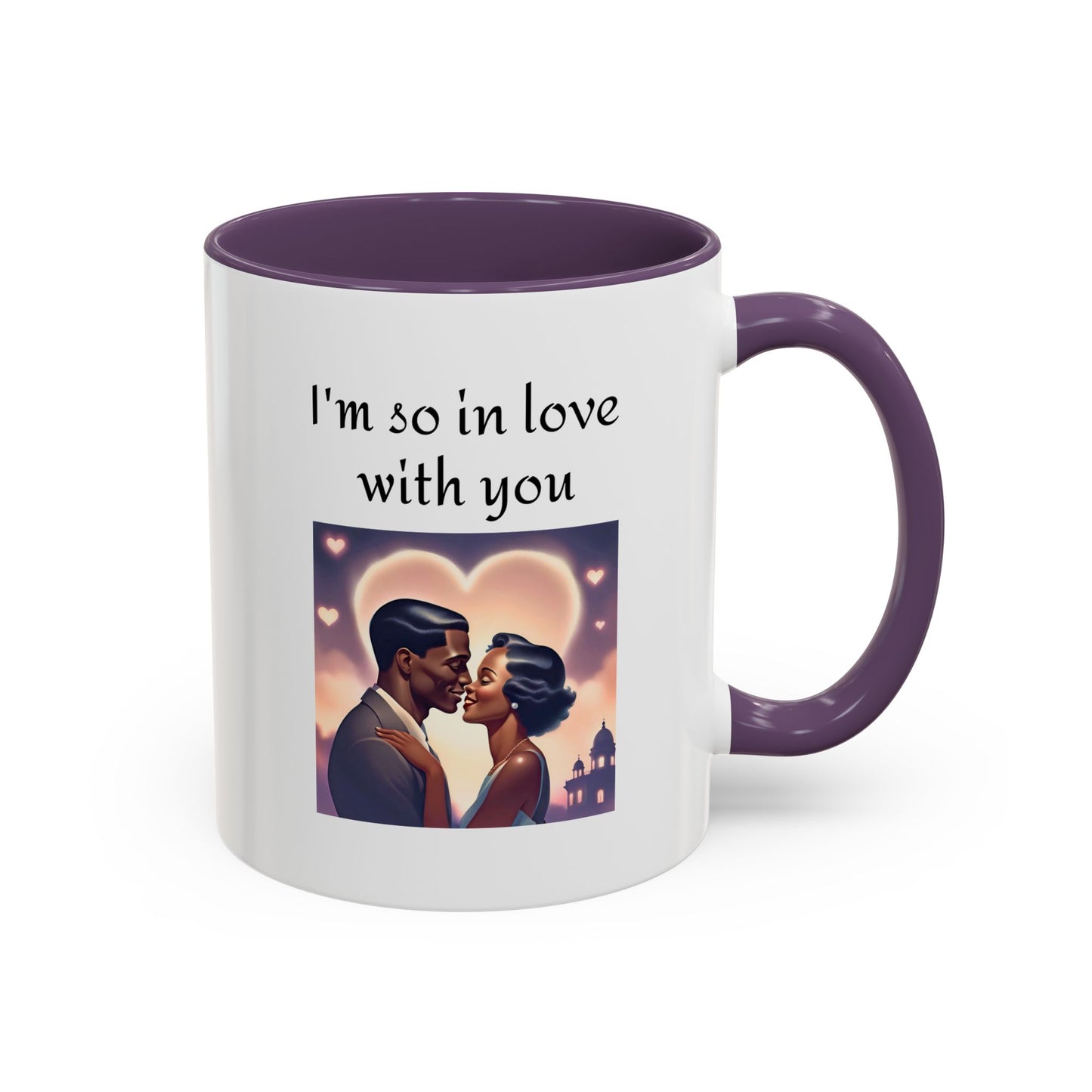 Romantic Quote Mug - "I'm So In Love With You"