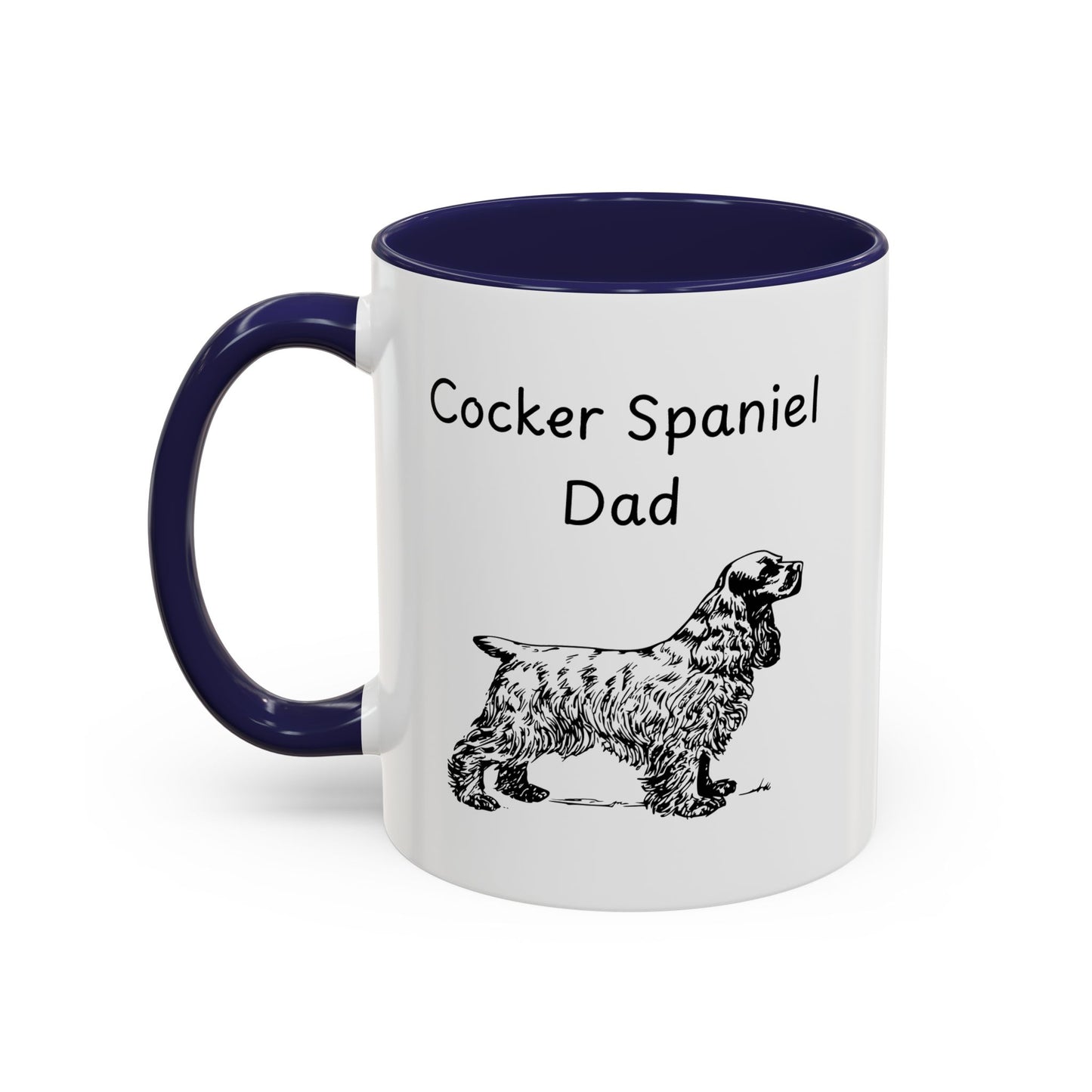 Ceramic Mug - "Cocker Spaniel Dad"