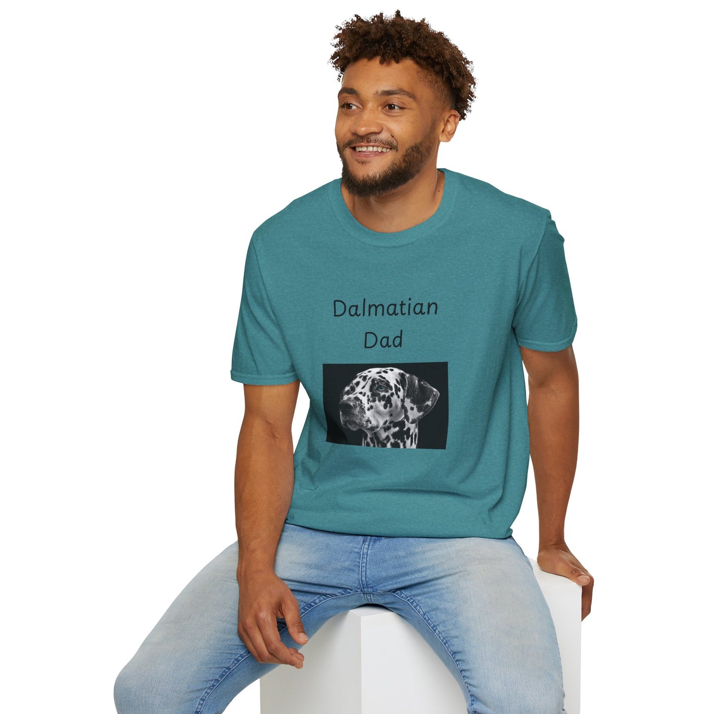 Unisex T-Shirt - "Dalmatian Dad" - Dog Owner Tee