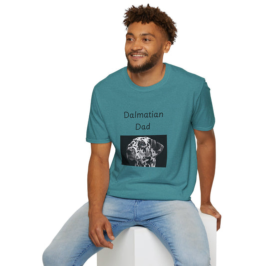 Unisex T-Shirt - "Dalmatian Dad" - Dog Owner Tee