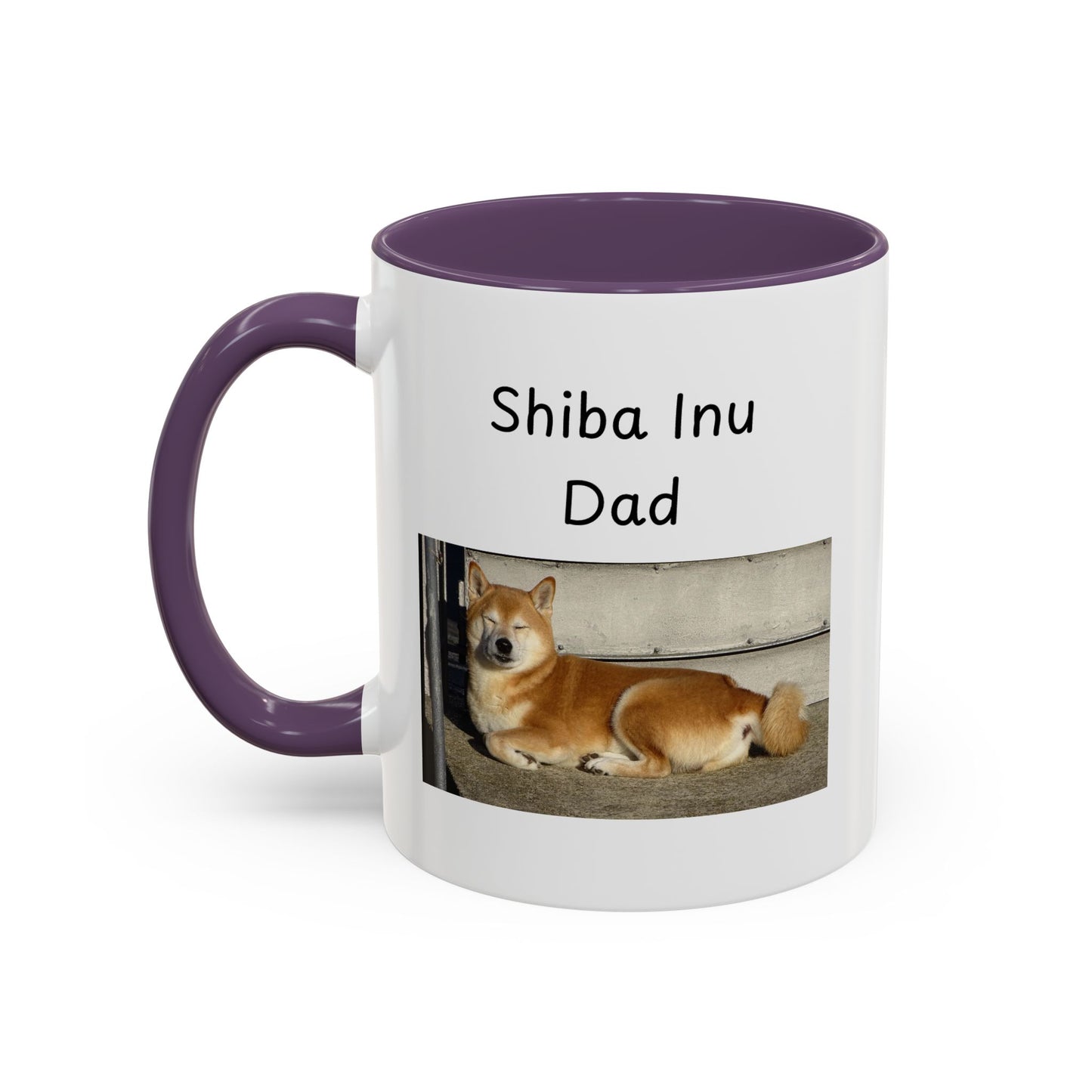Ceramic Mug - "Shiba Inu Dad"