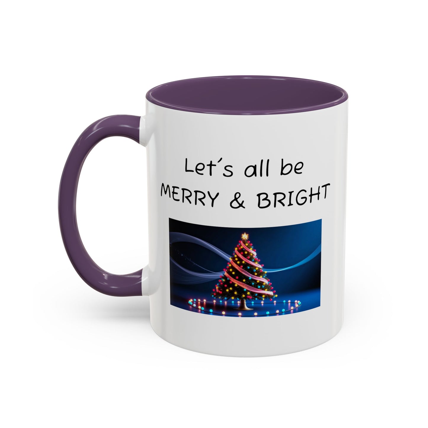 Weihnachtstasse – „Lasst uns alle fröhlich und strahlend sein!“