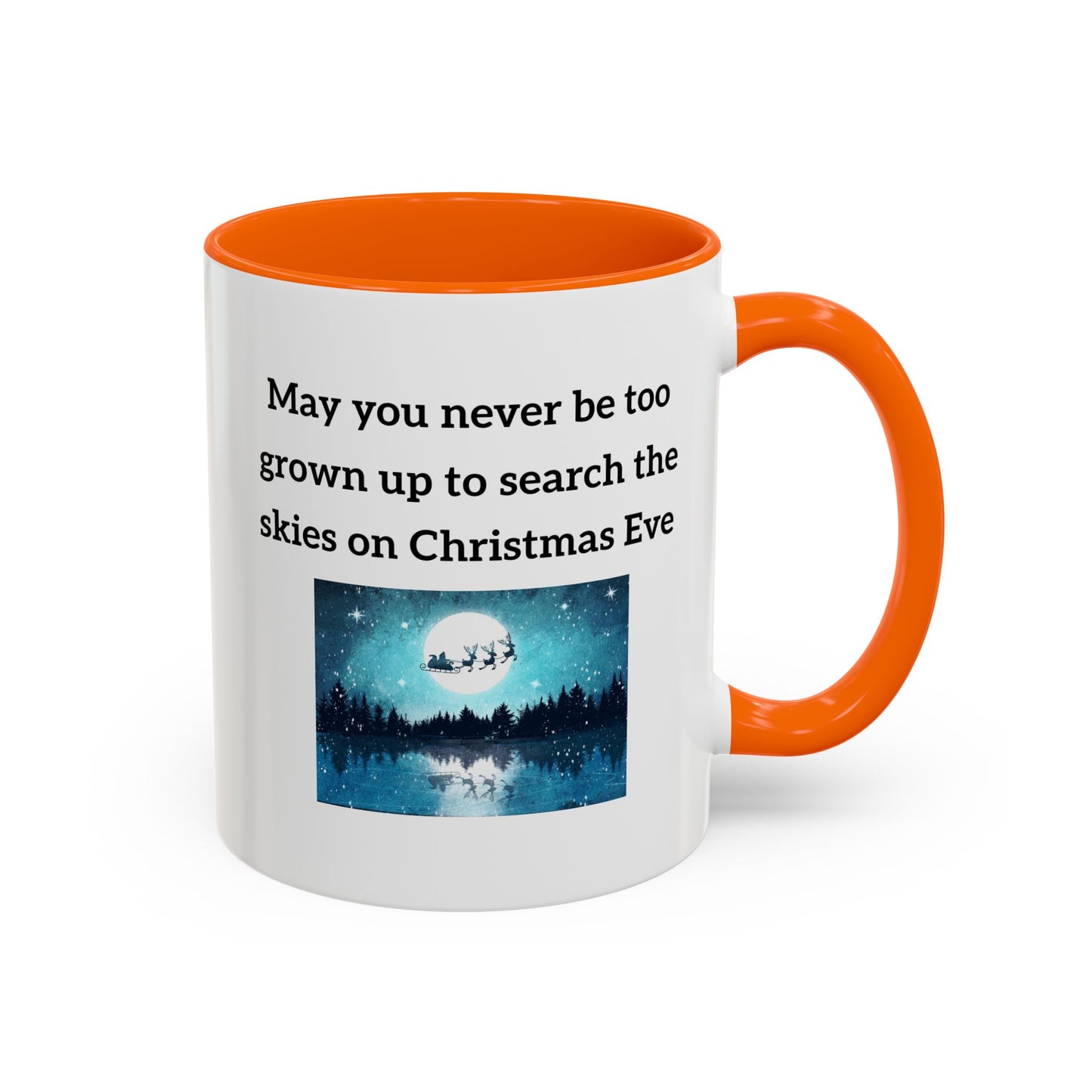 Weihnachtstasse – Zitat zum Thema „Suche den Himmel“ am Heiligabend