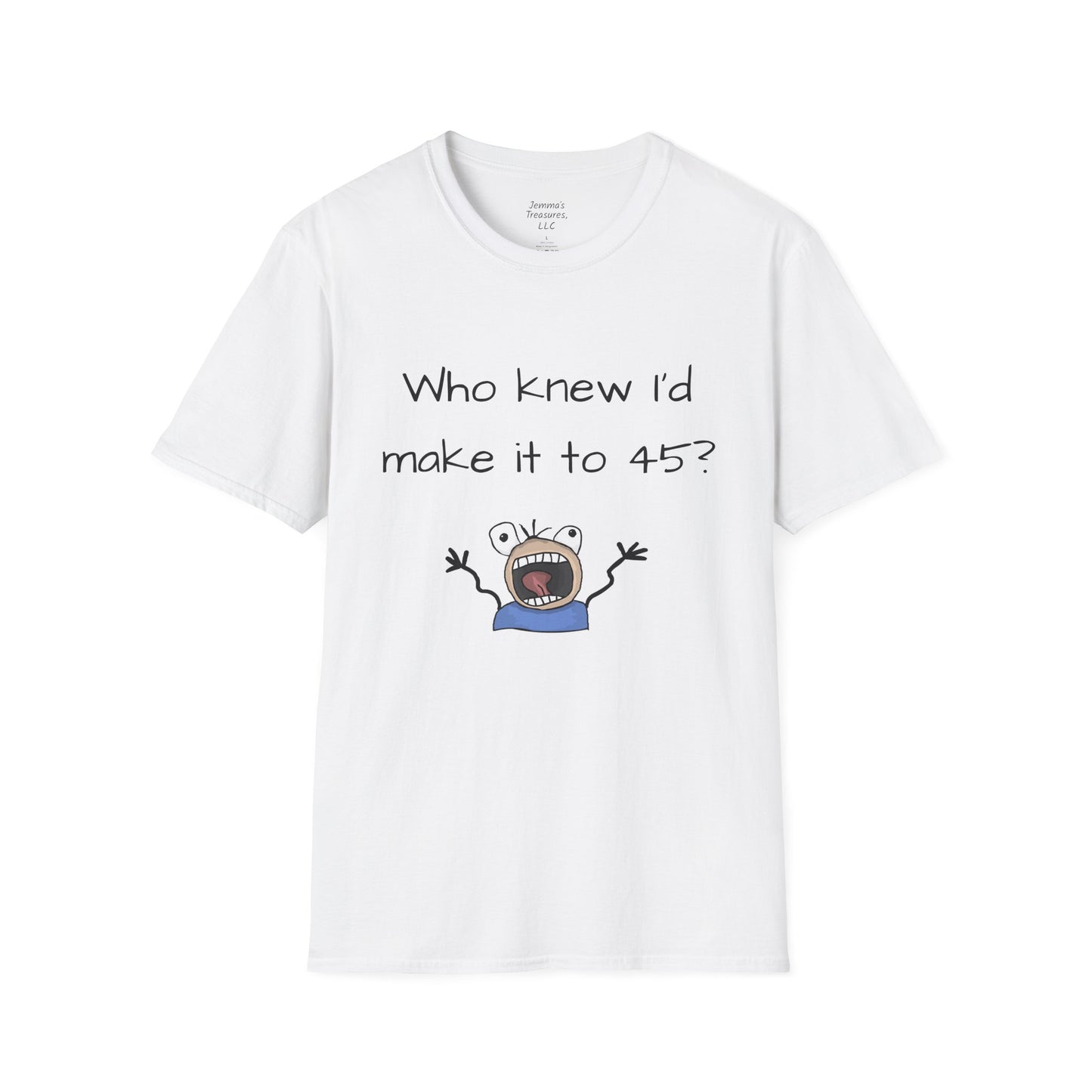 Unisex Softstyle T-Shirt - 45th Birthday