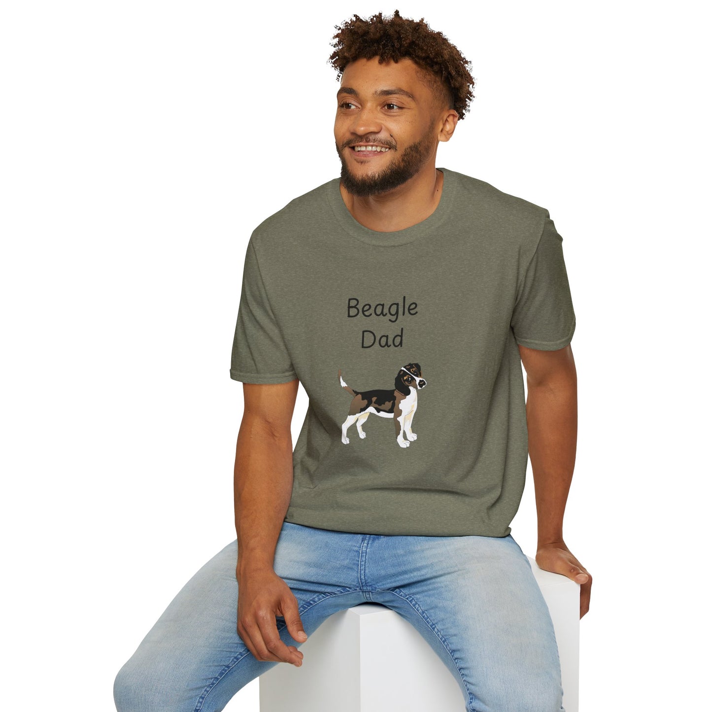 Unisex T-Shirt - "Beagle Dad" - Dog Owner Tee