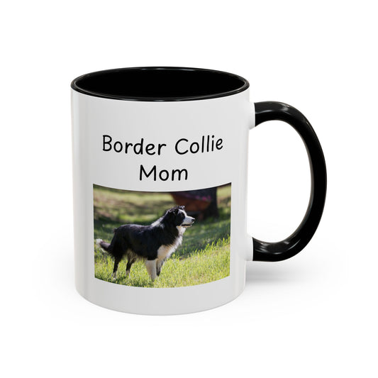 Ceramic Mug - "Border Collie Mom"