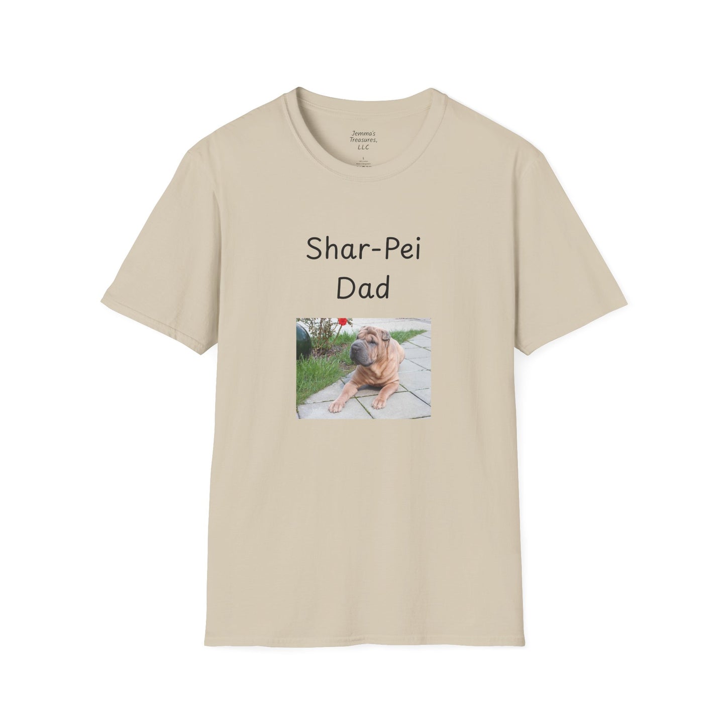 Unisex T-Shirt - "Shar-Pei Dad" - Dog Owner Tee