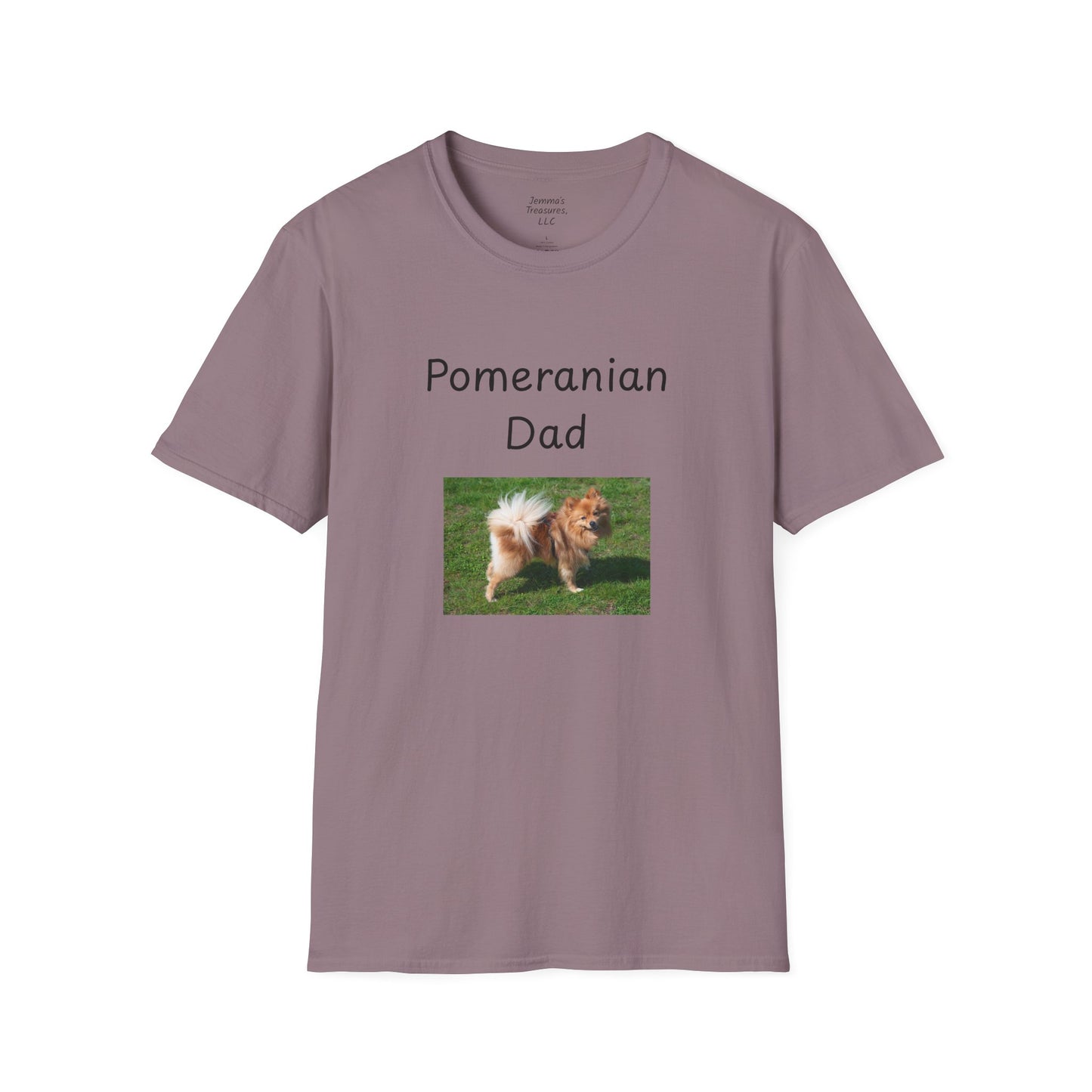 Unisex T-Shirt - "Pomeranian Dad" - Dog Owner Tee