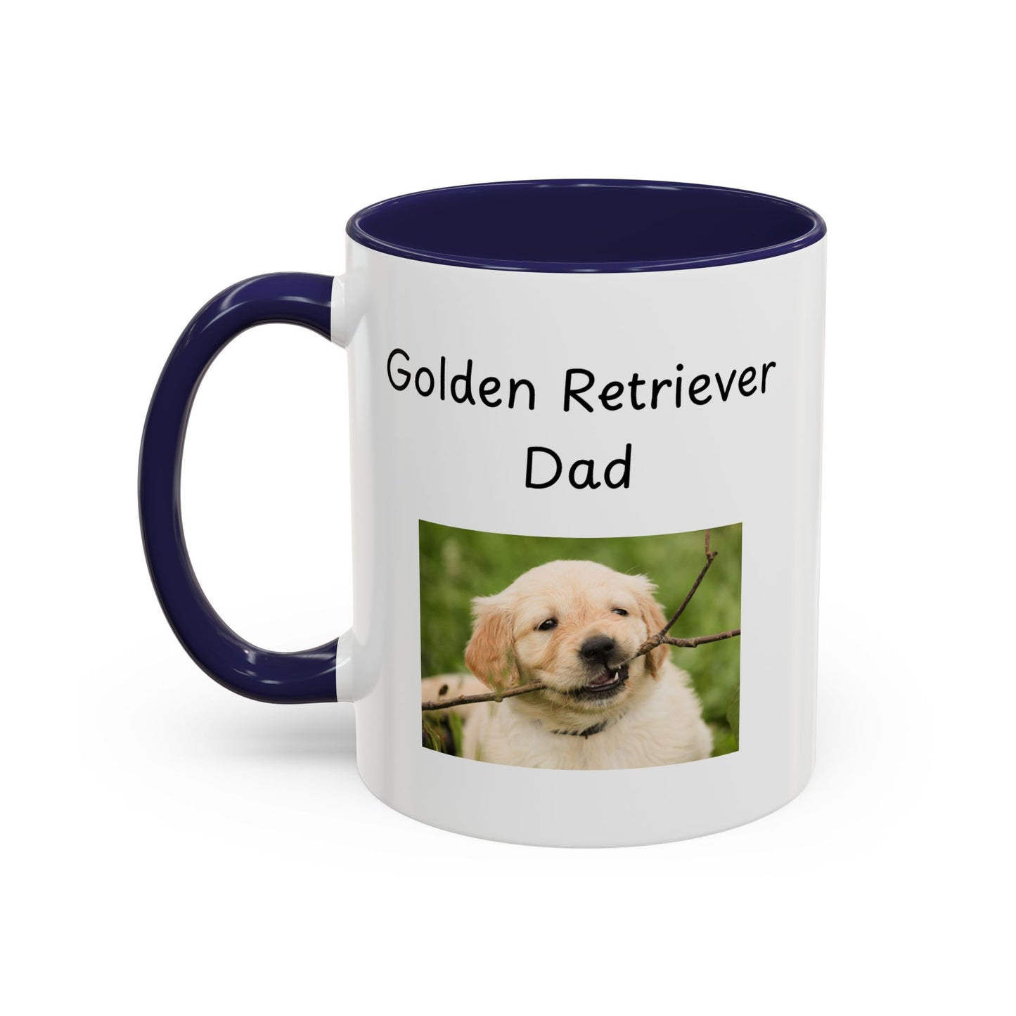 Keramiktasse - "Golden Retriever Dad"