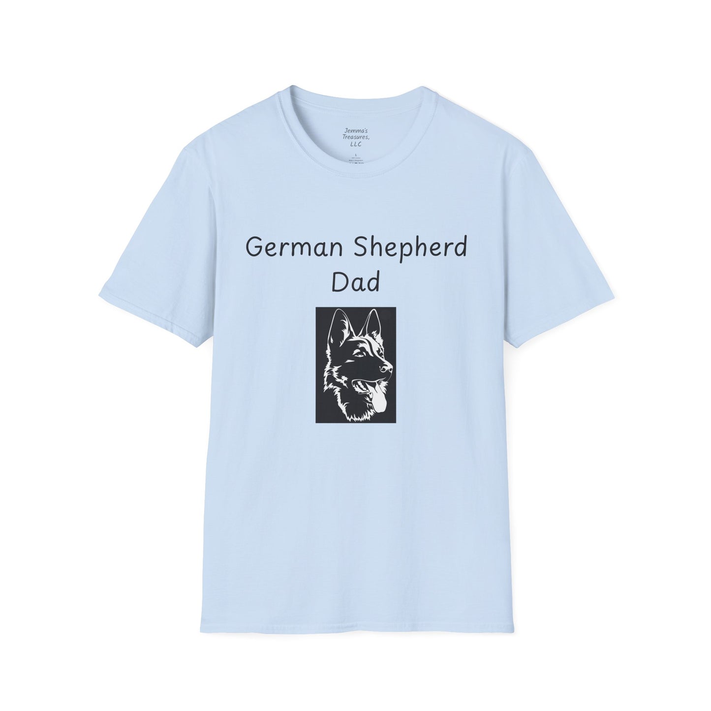 Unisex T-Shirt - "German Shepherd Dad" - Dog Owner Tee