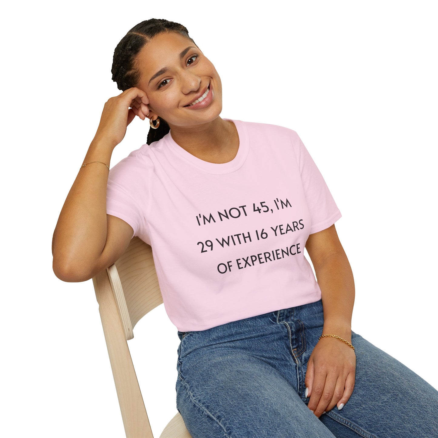 Unisex T-shirt - Funny 45 Years Of Age Quote