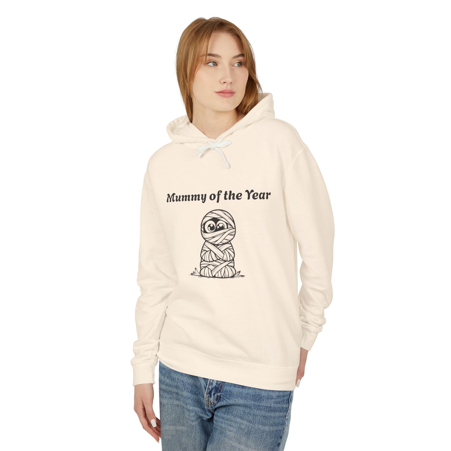 Halloween Lightweight Hoodie - "Mummy Of The Year"