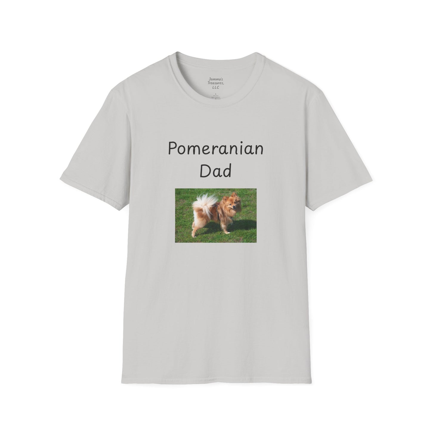 Unisex T-Shirt - "Pomeranian Dad" - Dog Owner Tee
