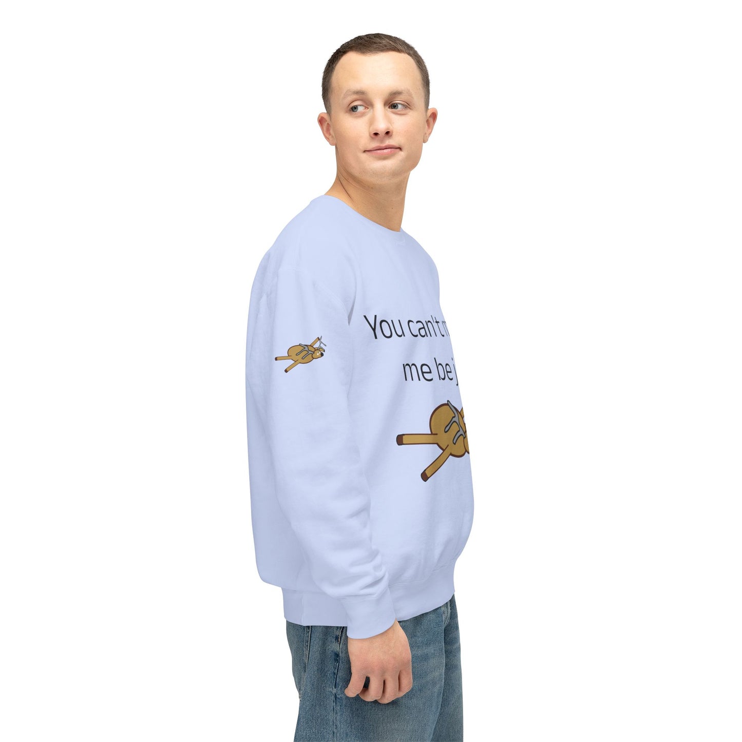 Weihnachtspullover – „Du kannst mich nicht zum Fröhlichsein zwingen“