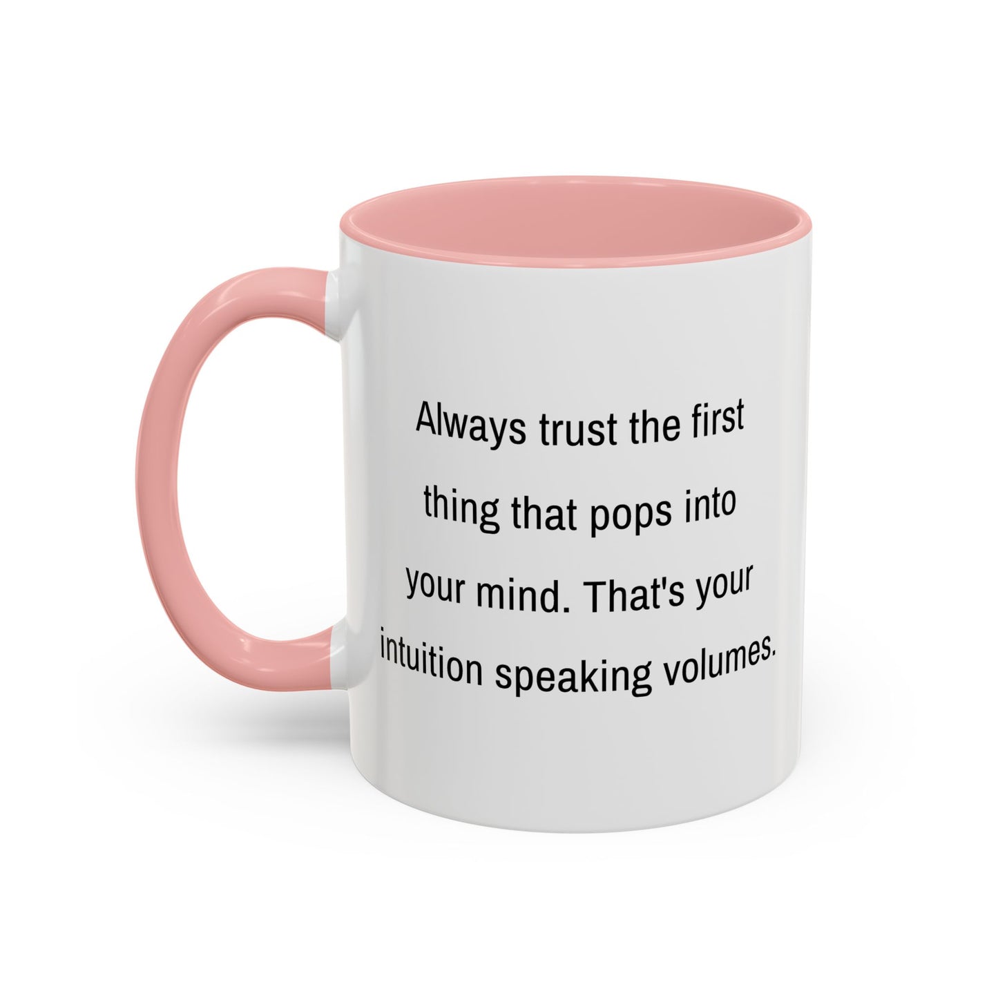 Inspirerende Koffiebeker - Intuïtiewe Idee om Jou Eerste Instink te Vertrou