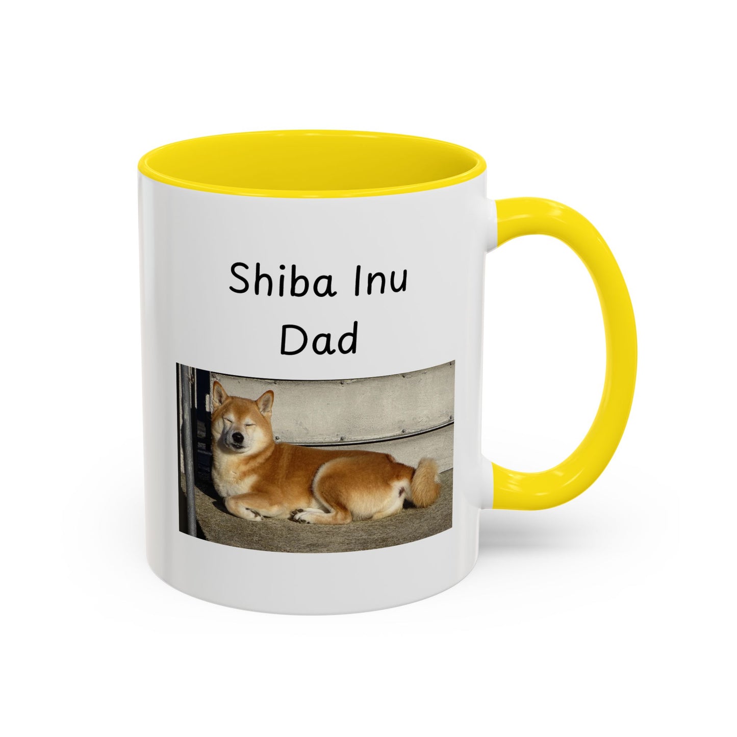 Ceramic Mug - "Shiba Inu Dad"