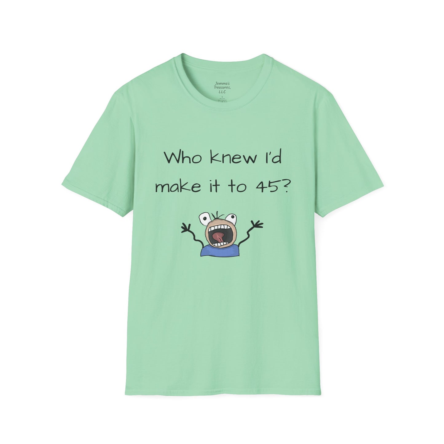 Unisex Softstyle T-Shirt - 45th Birthday