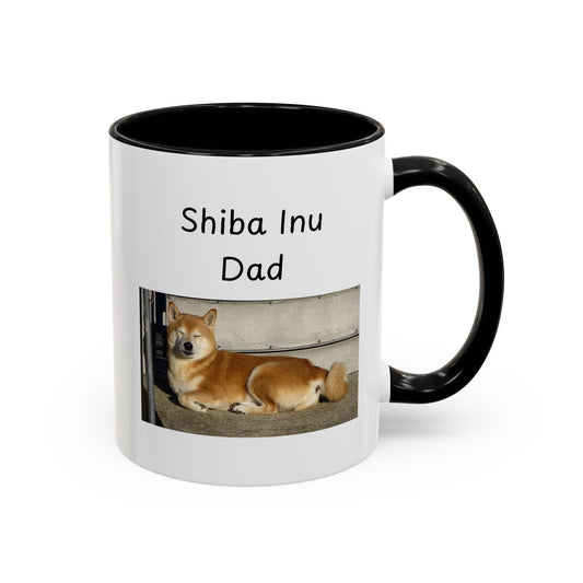 Ceramic Mug - "Shiba Inu Dad"