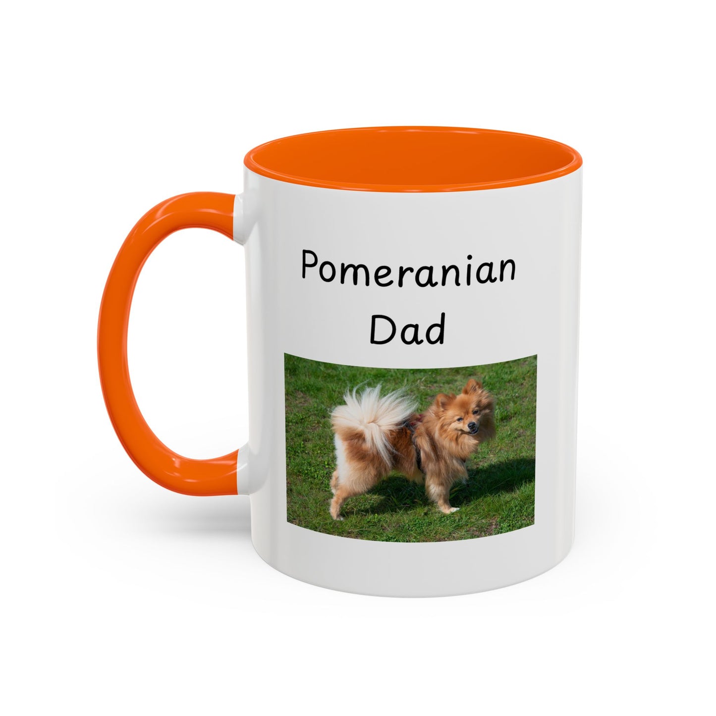 Ceramic Mug - "Pomeranian Dad"