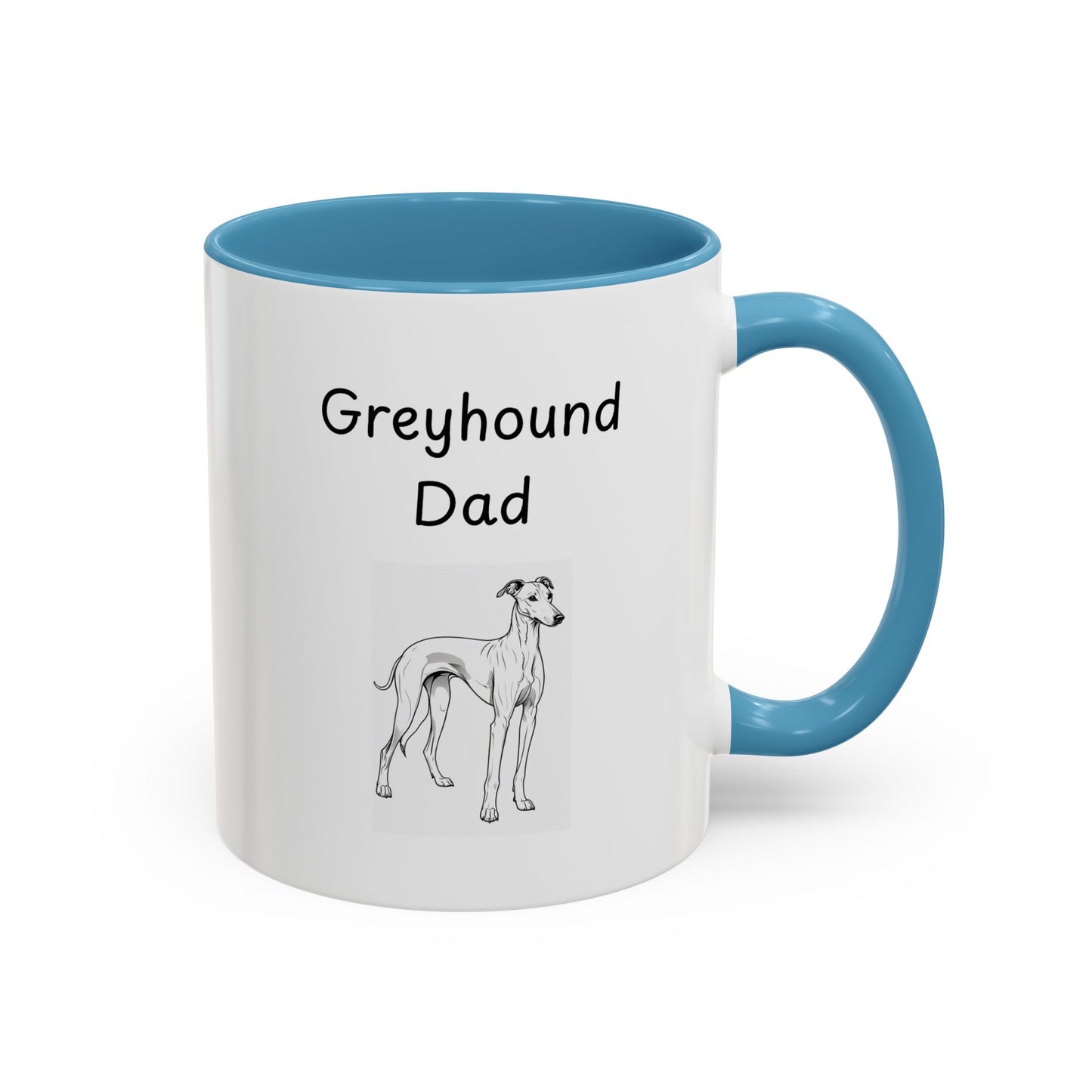 Ceramic Mug - "Greyhound Dad"