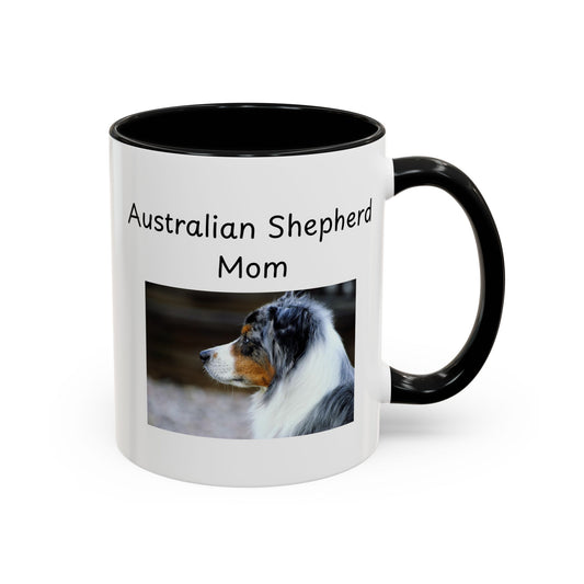 Ceramic Mug - "Australian Shepherd Mom"