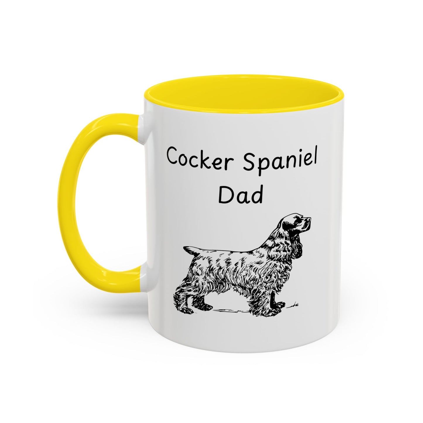 Ceramic Mug - "Cocker Spaniel Dad"