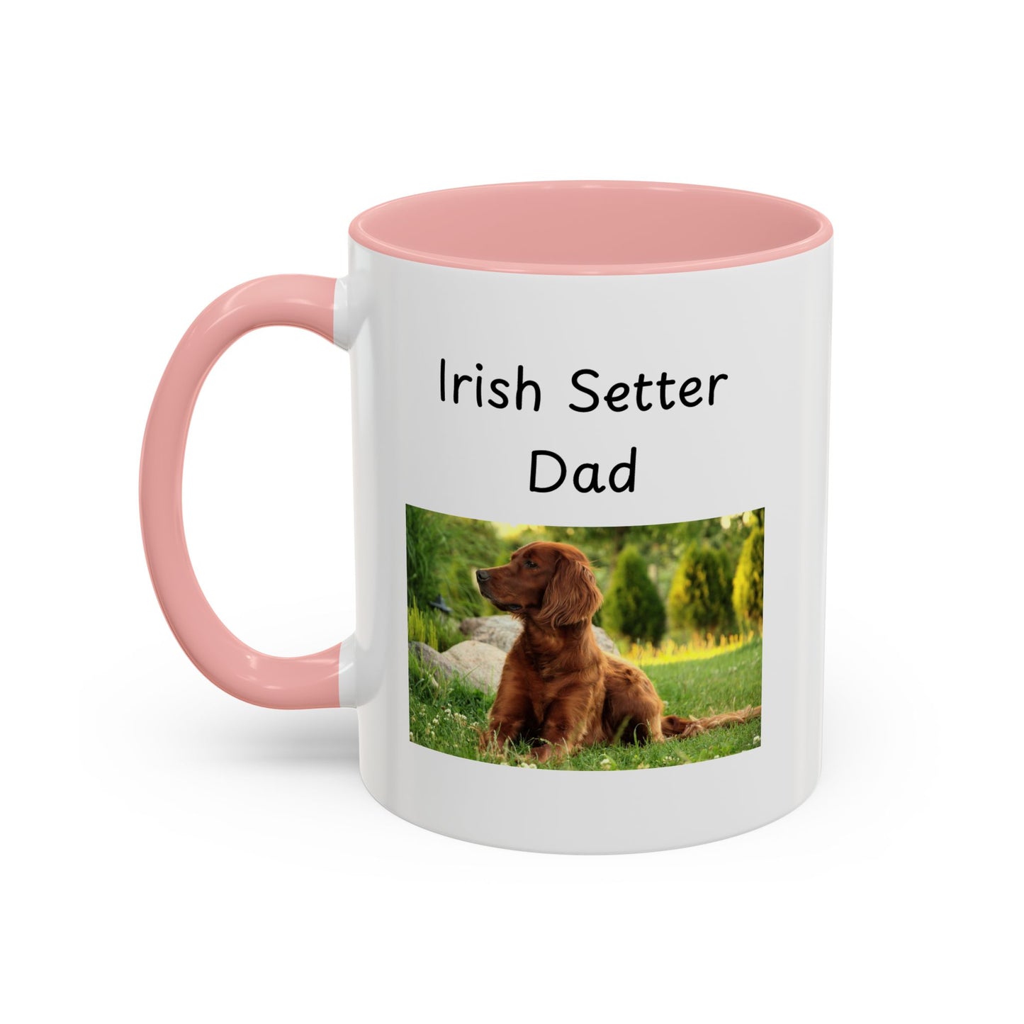 Ceramic Mug - "Irish Setter Dad"