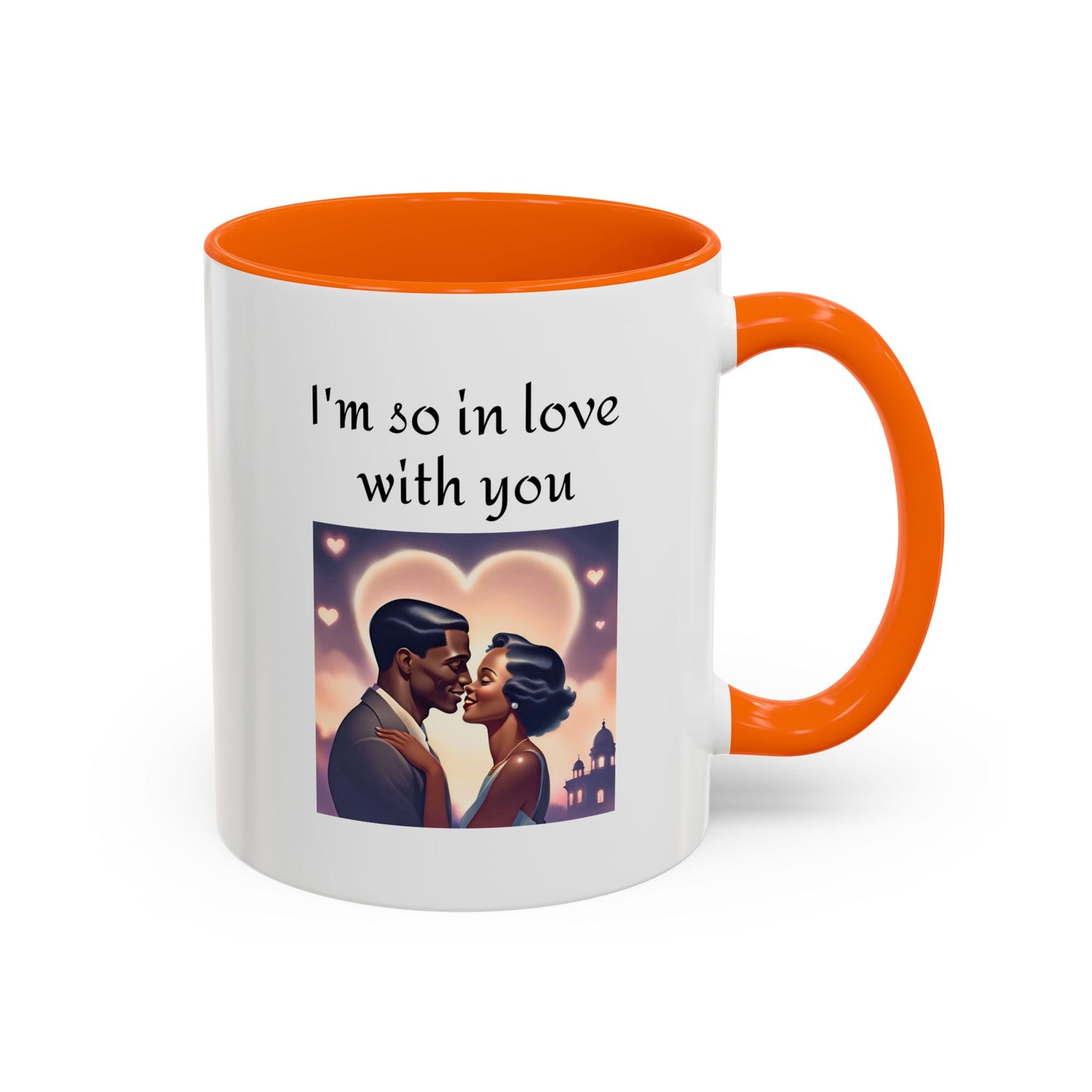 Romantic Quote Mug - "I'm So In Love With You"