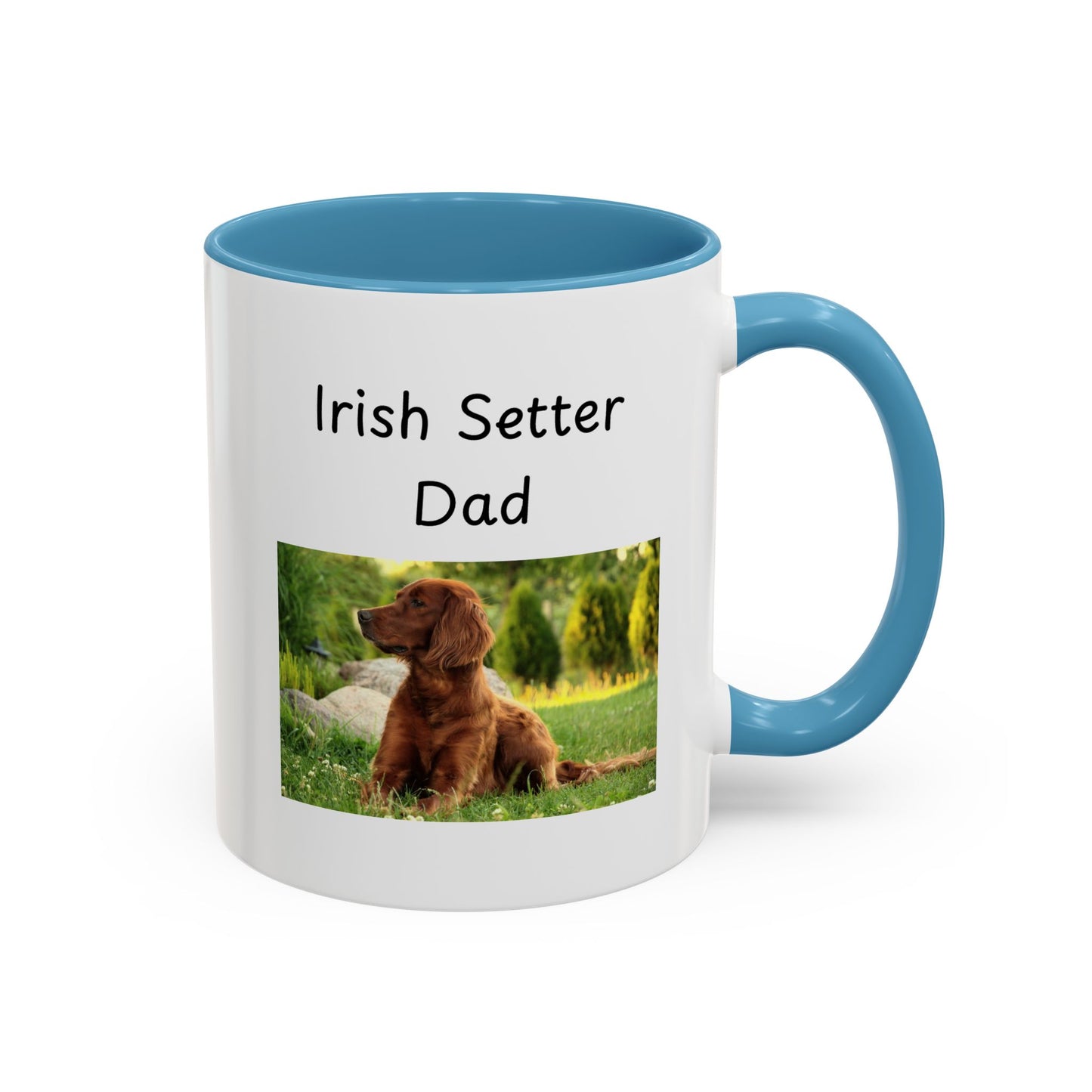 Ceramic Mug - "Irish Setter Dad"