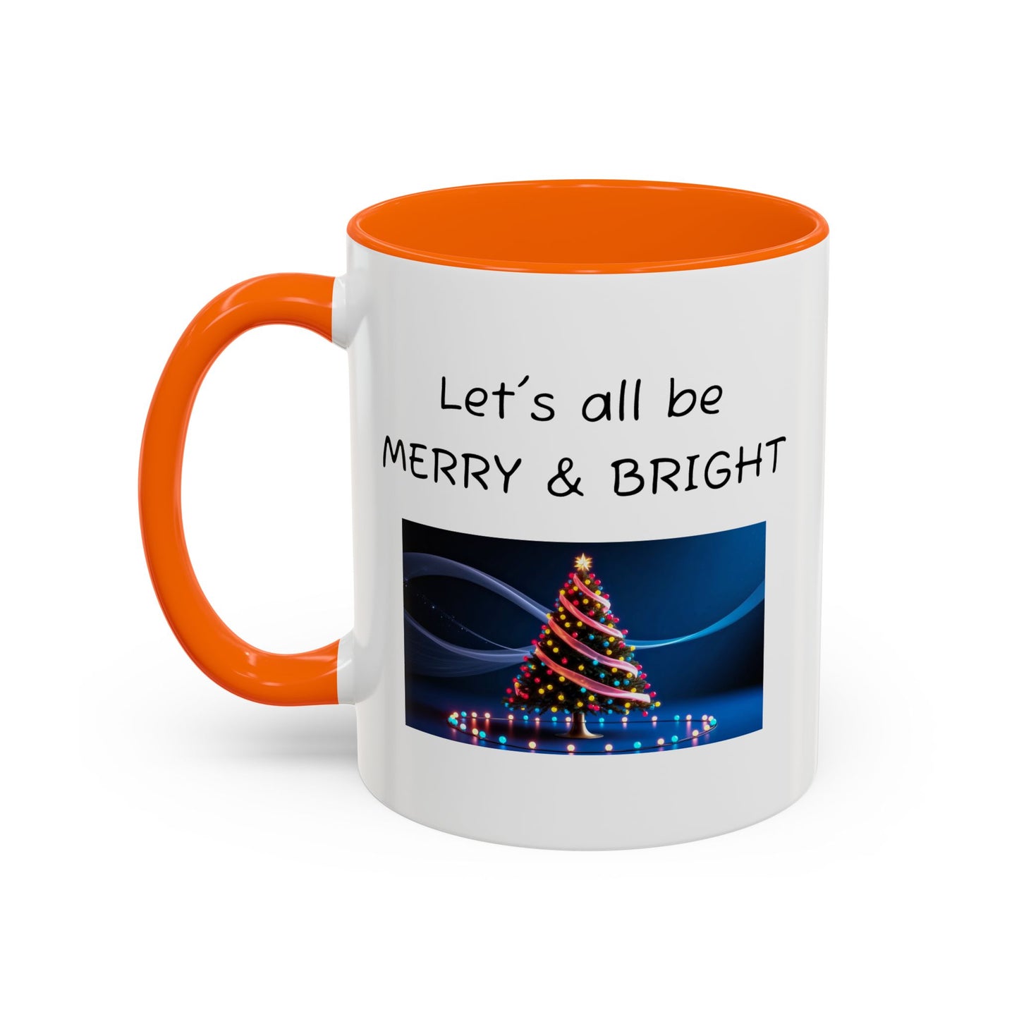 Weihnachtstasse – „Lasst uns alle fröhlich und strahlend sein!“