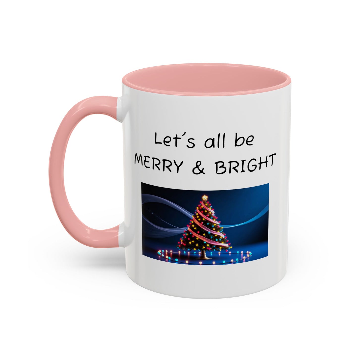 Weihnachtstasse – „Lasst uns alle fröhlich und strahlend sein!“